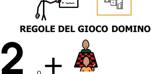 Le Regole Visive Del Gioco Domino Per L Autismo Sostegno Scuola Secondaria Di Ii Grado